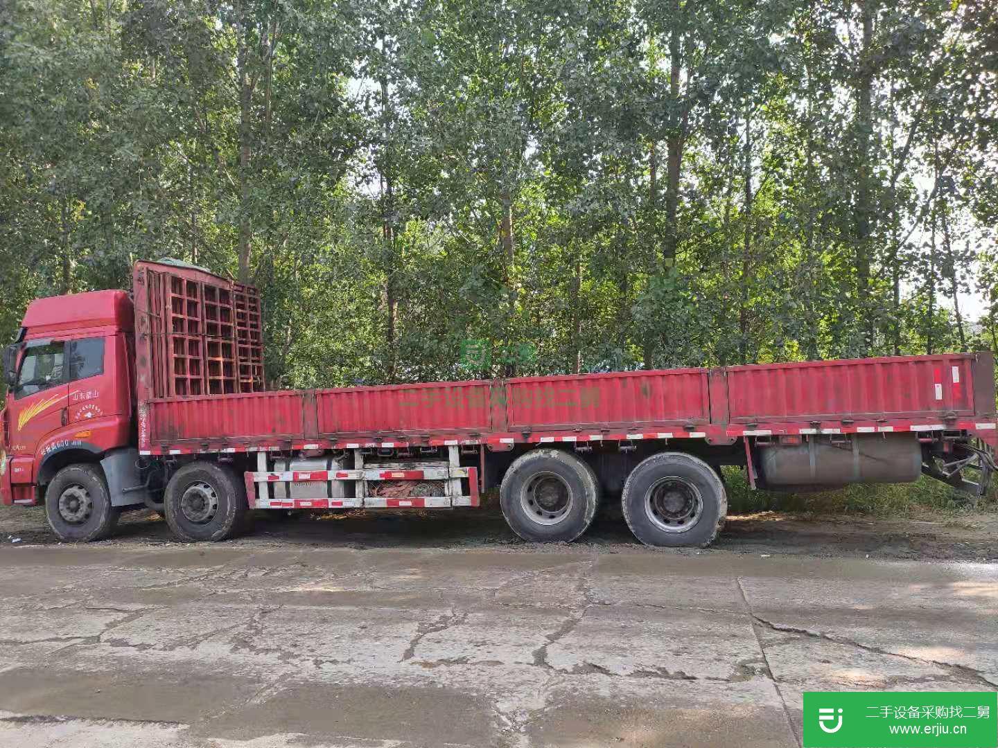 山東出售二手青島解放貨車