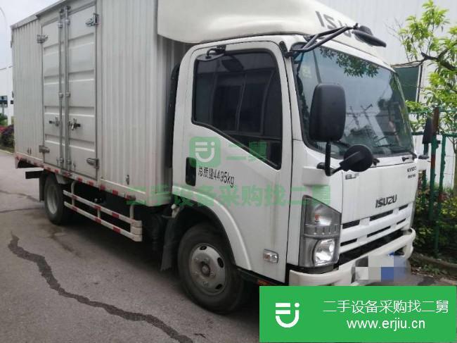 湖南出售二手慶鈴五十鈴廂式貨車