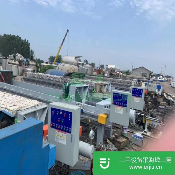 山東出售二手帶式壓濾機(jī)