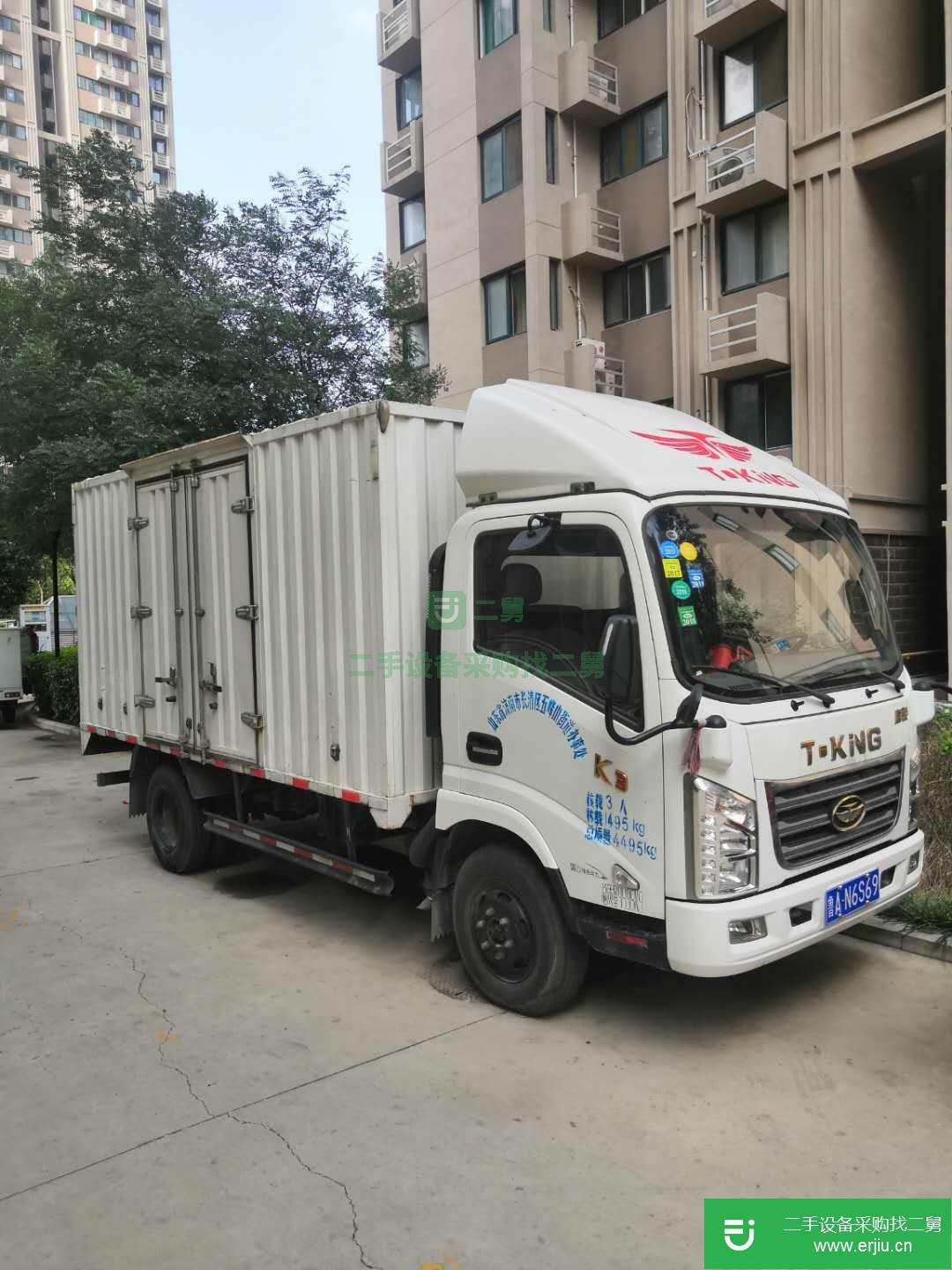 山東出售二手唐駿輕卡廂式載貨車