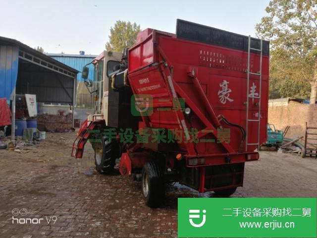 山東出售二手豪豐收割機