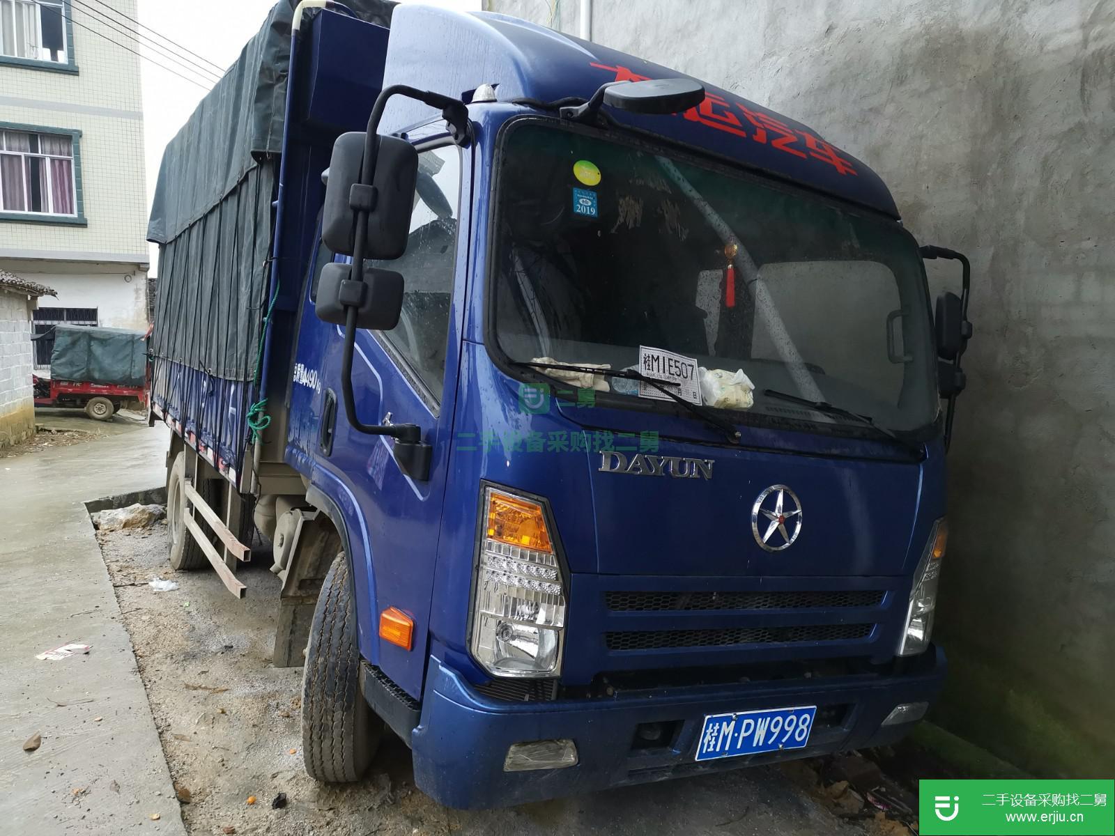 廣西出售二手大運廂式貨車