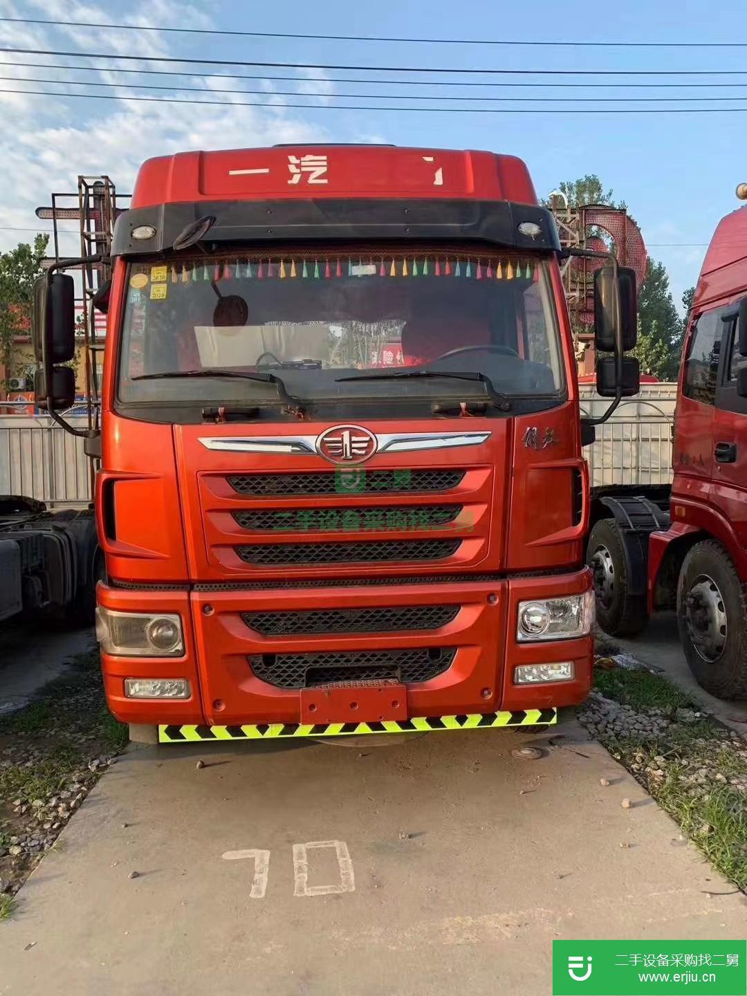 山東省出售二手青島解放牽引車