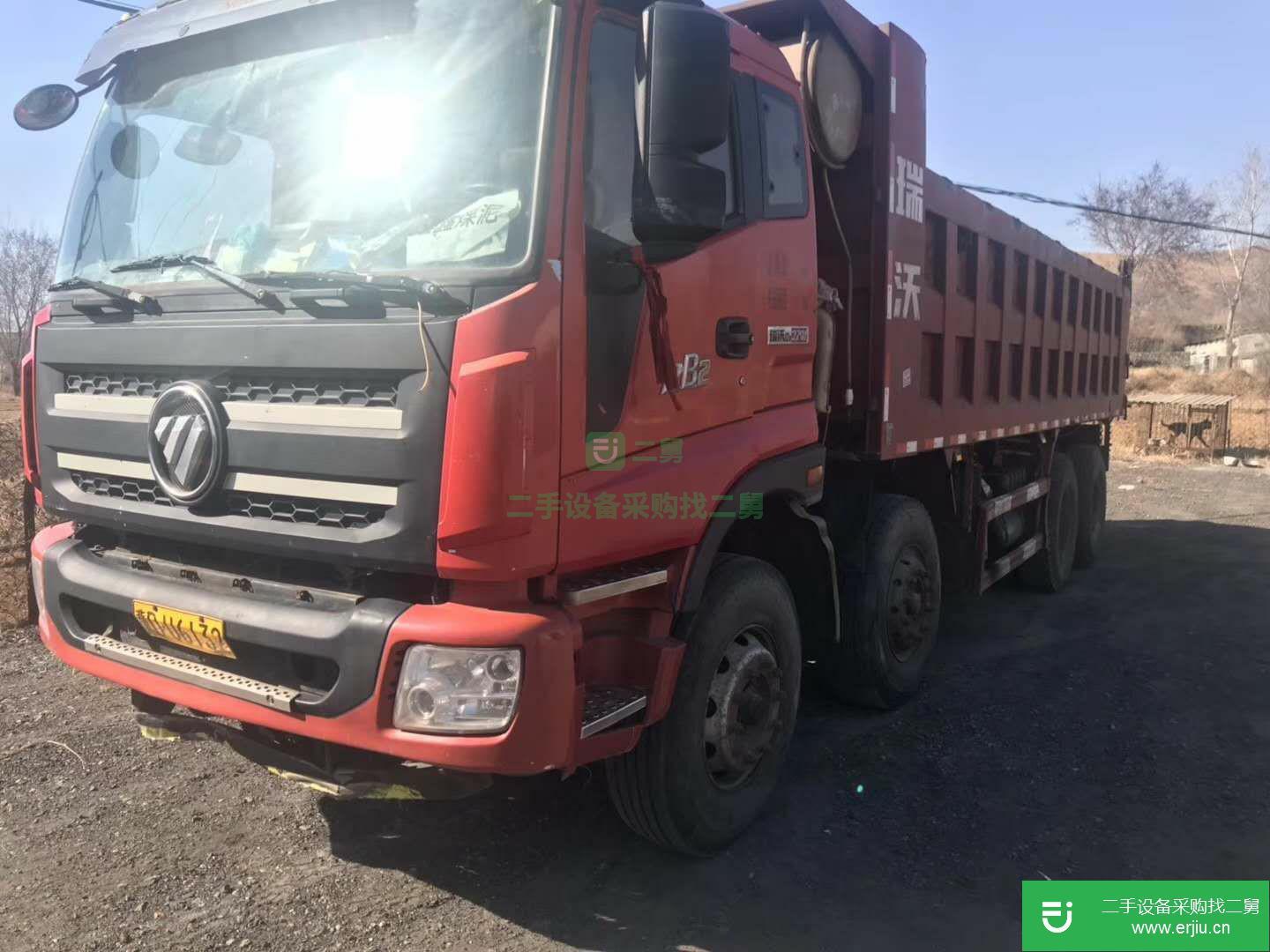 河北省出售二手福田瑞沃自卸車