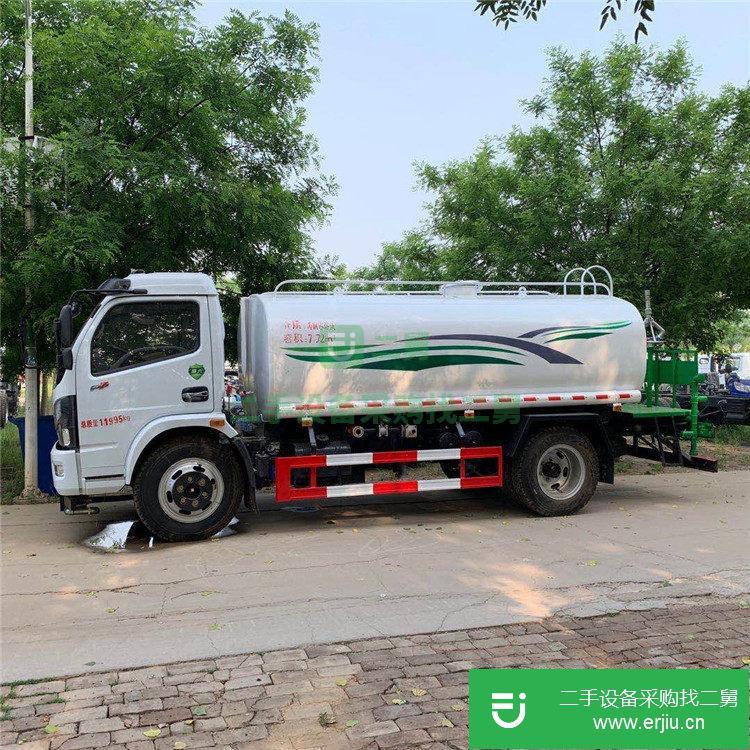 山東出售二手東風8方綠化灑水車