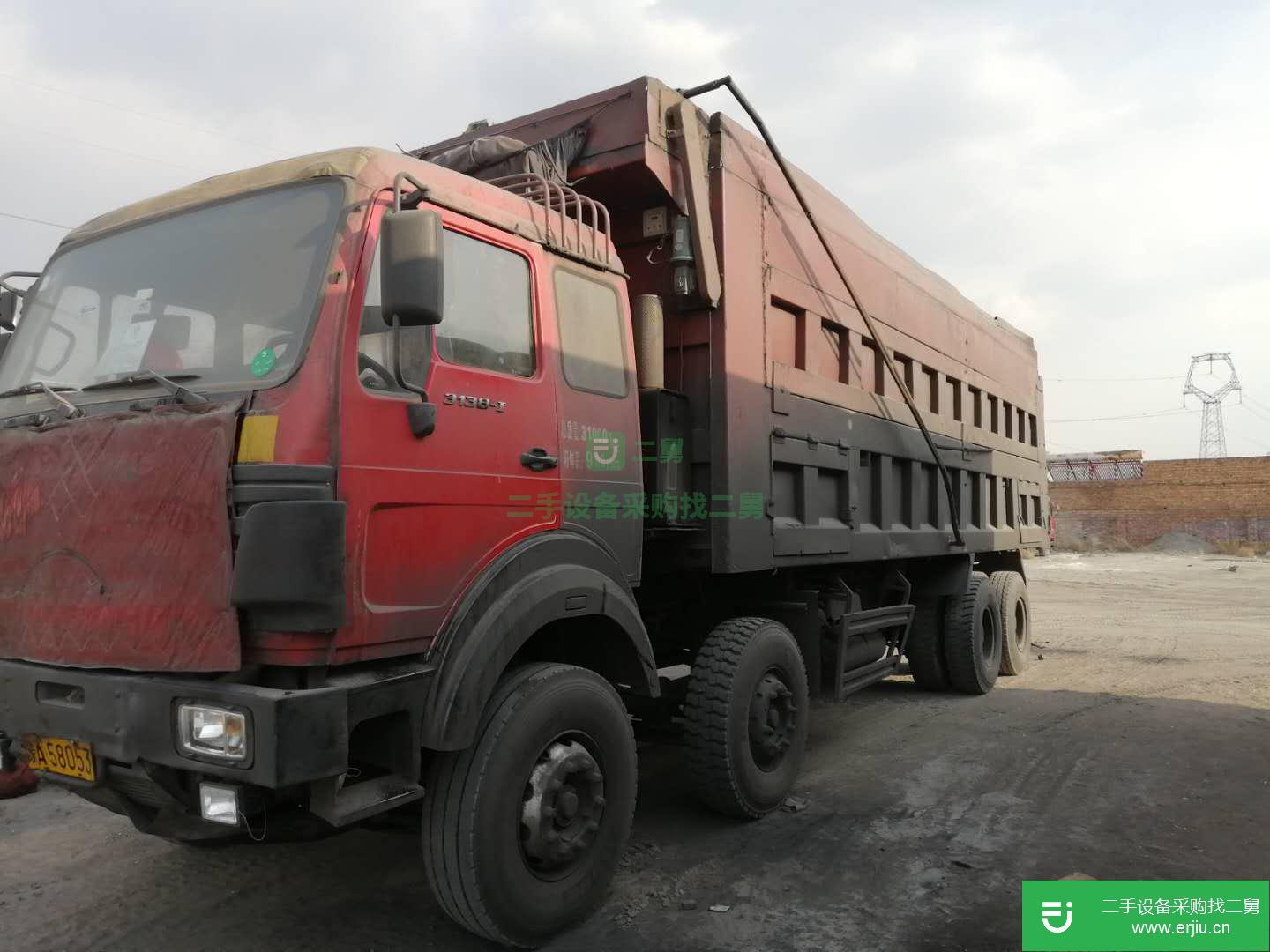 寧夏出售二手北奔重卡自卸車
