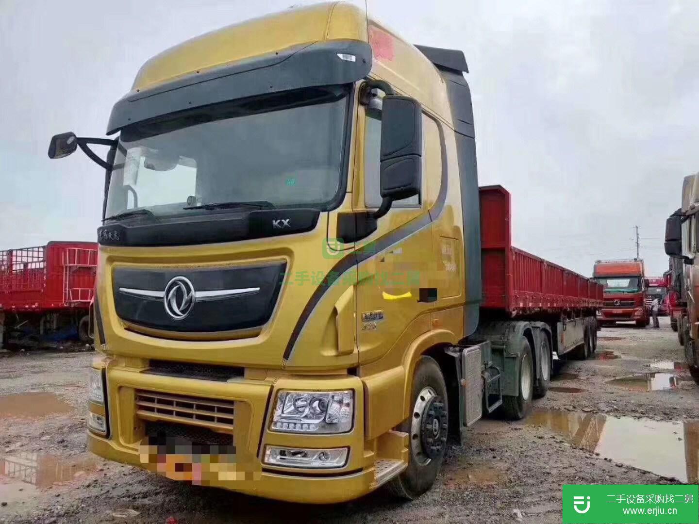 湖南出售二手東風天龍半掛車