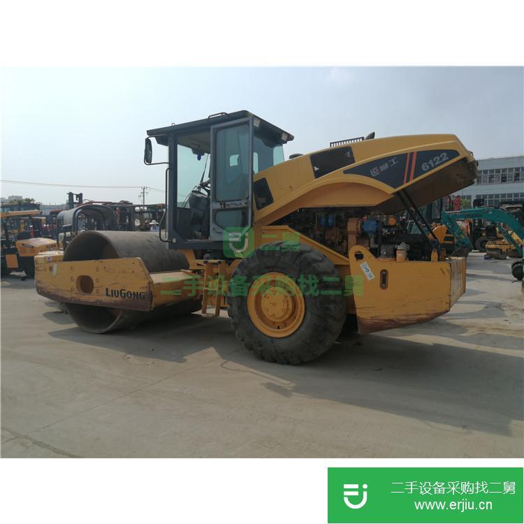 山東出售二手22噸柳工壓路機