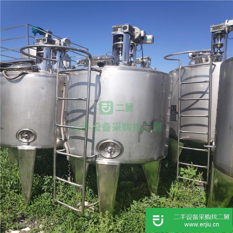 山東出售二手5噸生物發酵罐120立方