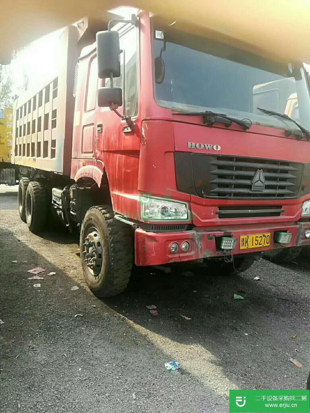 山西出售二手重汽HOWO自卸車