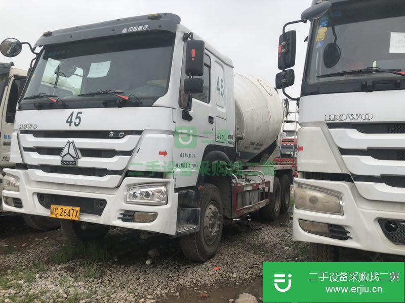 江西省出售二手重汽豪沃(HOWO)攪拌車