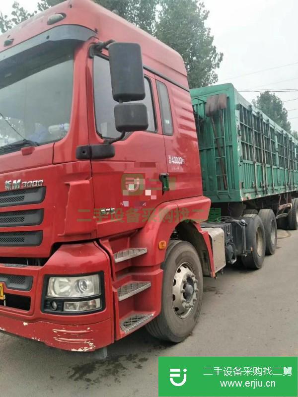 河北出售二手陜汽德龍新M3000半掛車