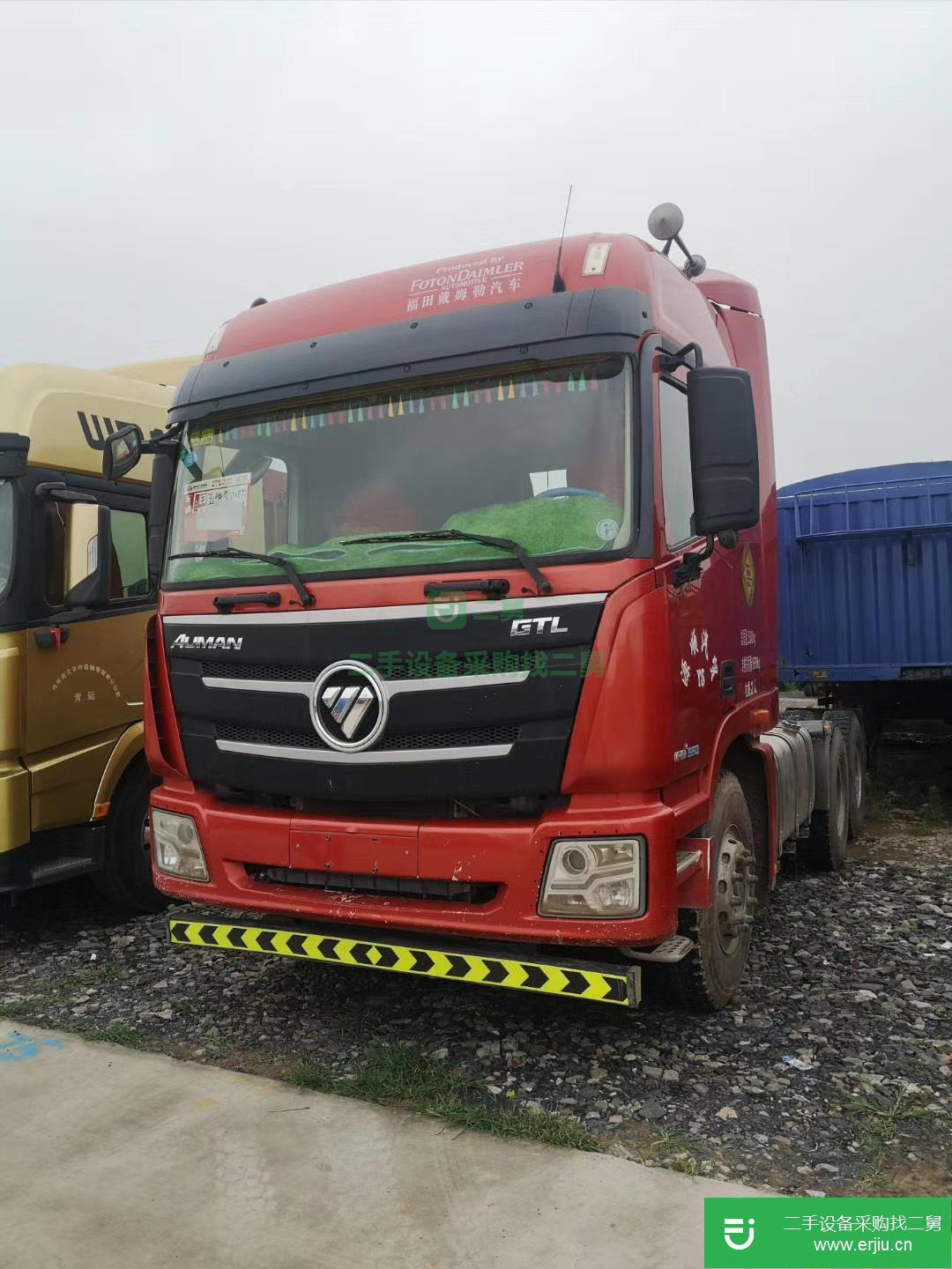 山東省出售二手福田歐曼牽引車