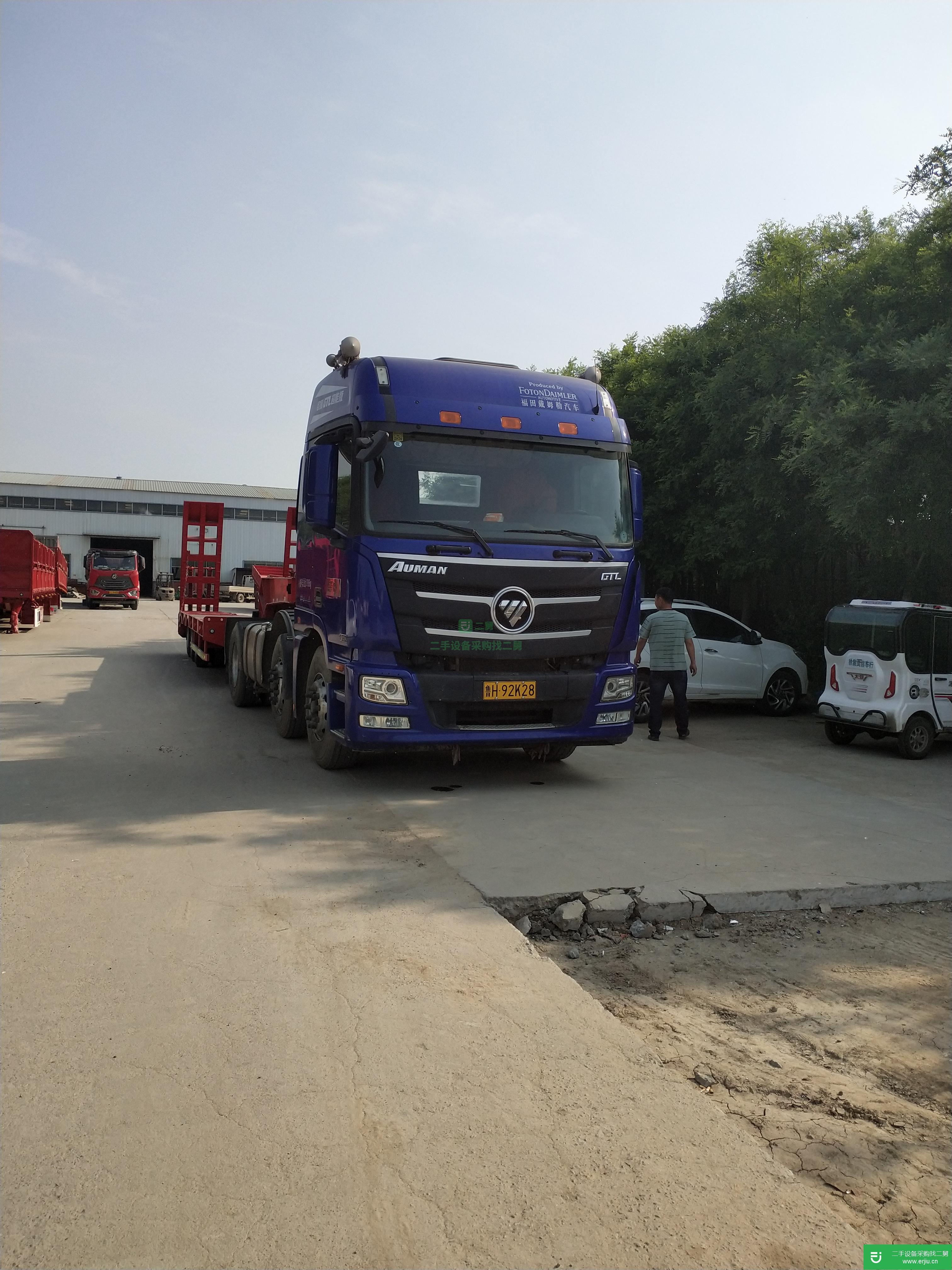 山東省出售二手福田歐曼牽引車