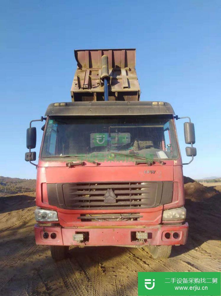 遼寧省出售二手中國重汽336工程自卸車