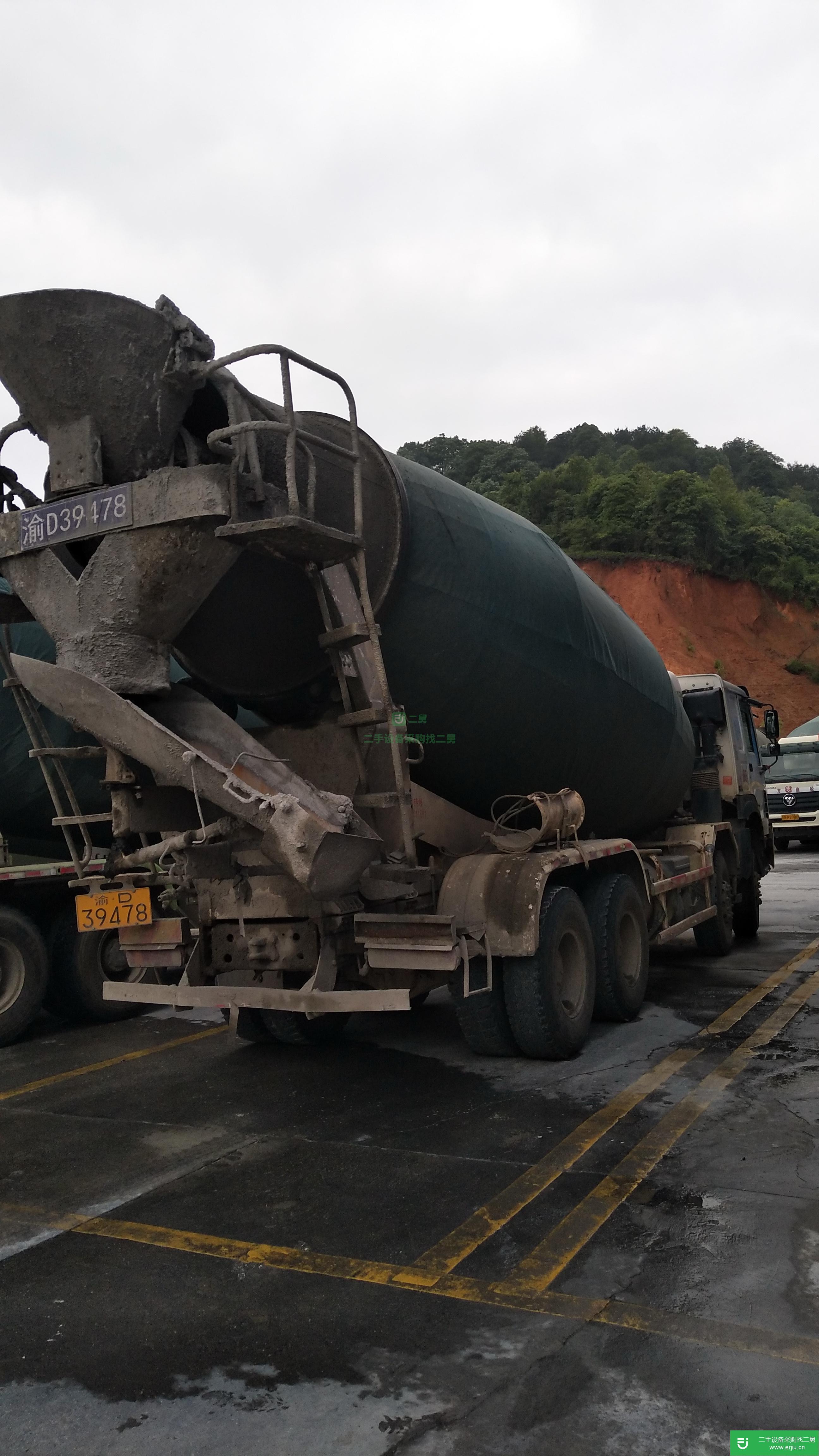 江西省出售二手重汽豪沃(HOWO)攪拌車