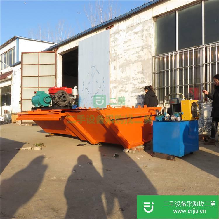 山東出售二手矩形槽U型槽攤鋪機