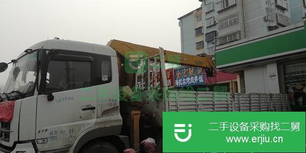 山東出售二手東風天龍隨車吊