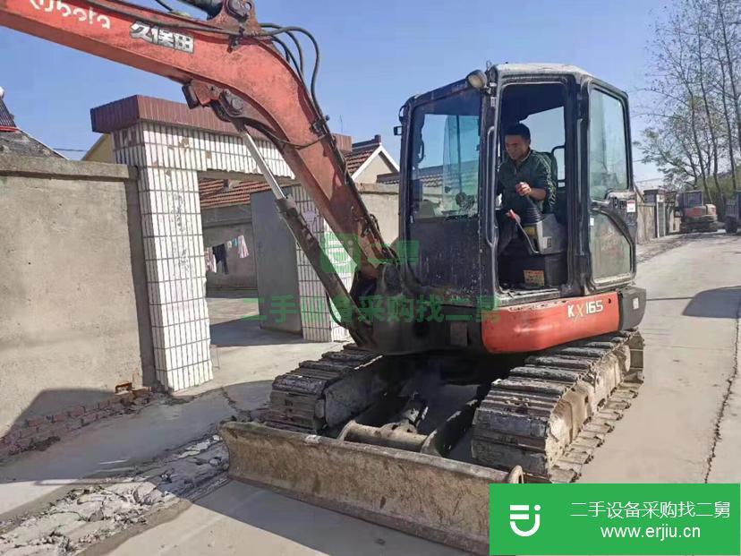 安徽省出售二手久保田KX-165挖掘機