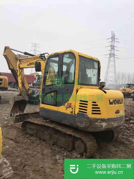 江蘇省出售二手沃得重工W60-7挖掘機