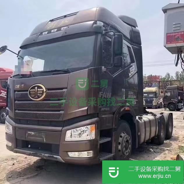 山東省出售二手一汽解放J6P牽引車
