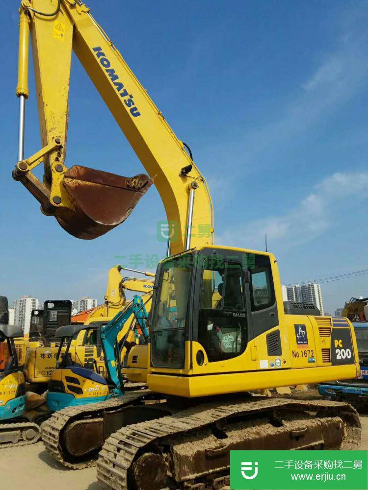 江蘇省出售二手小松PC200-8M0挖掘機