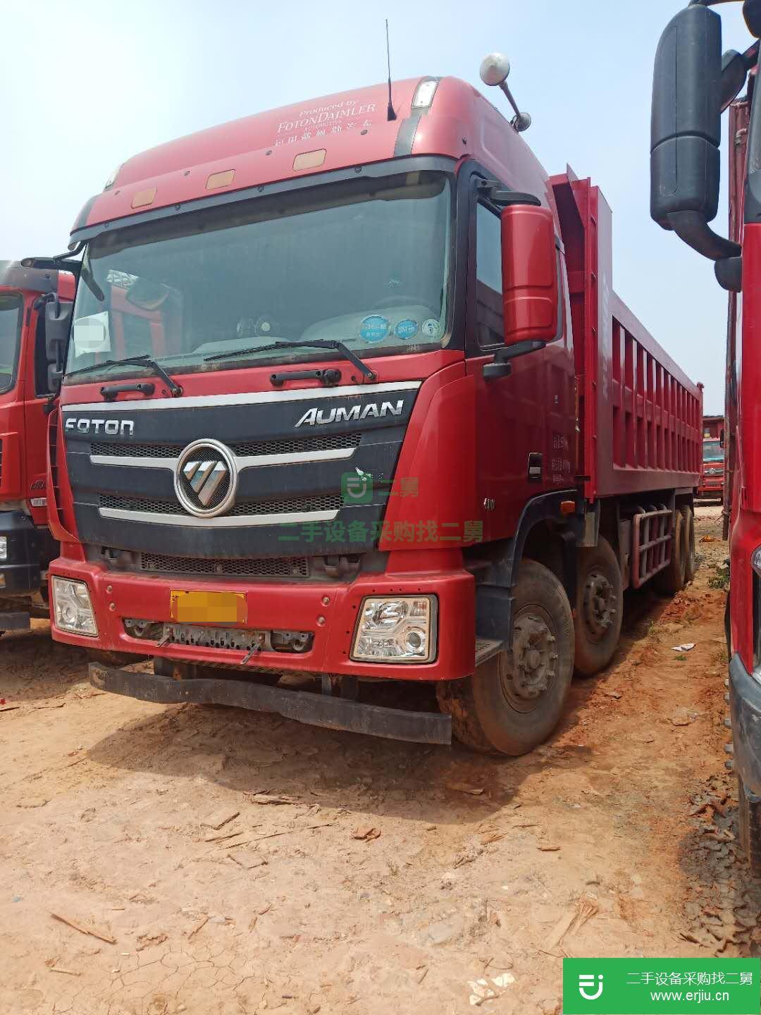 江西省出售二手福田歐曼自卸車