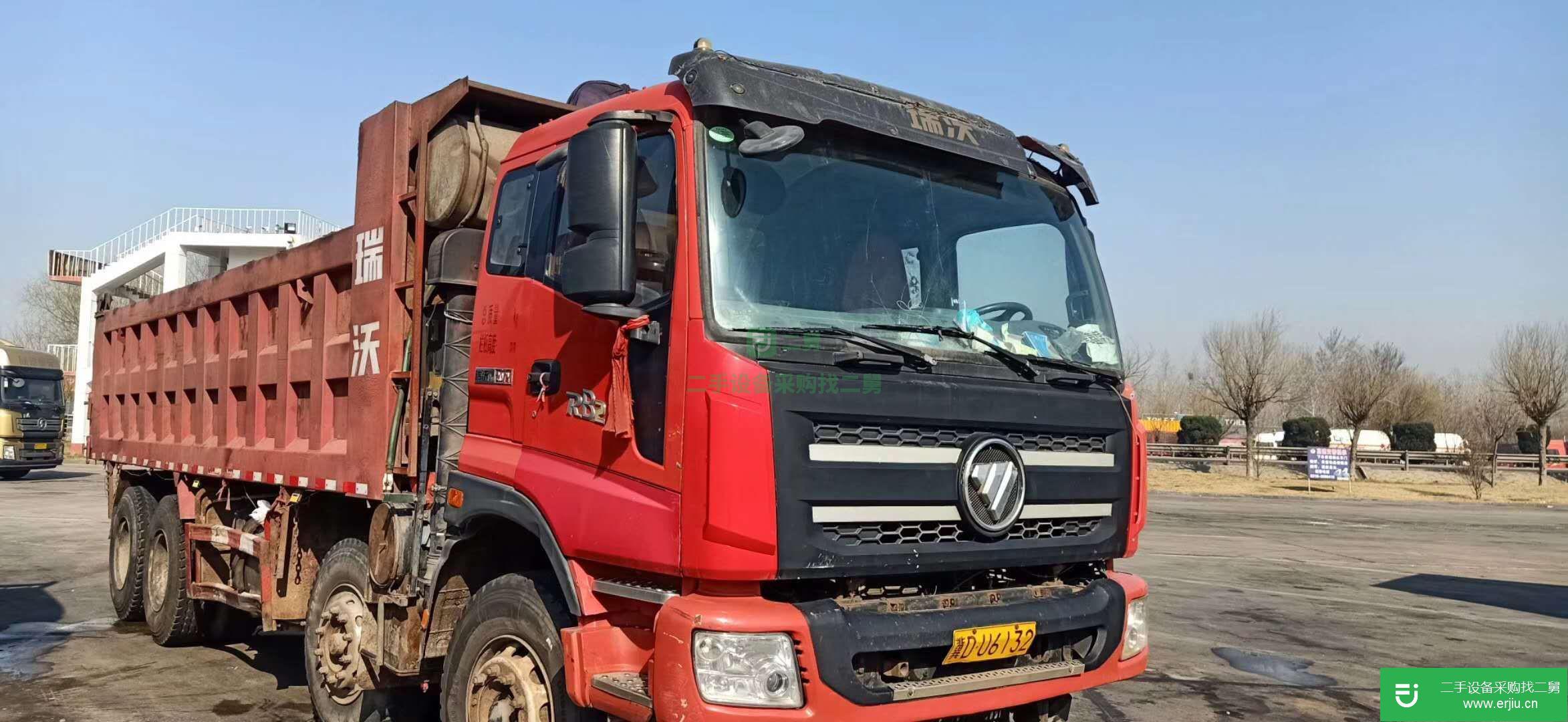 河北省出售二手福田瑞沃自卸車