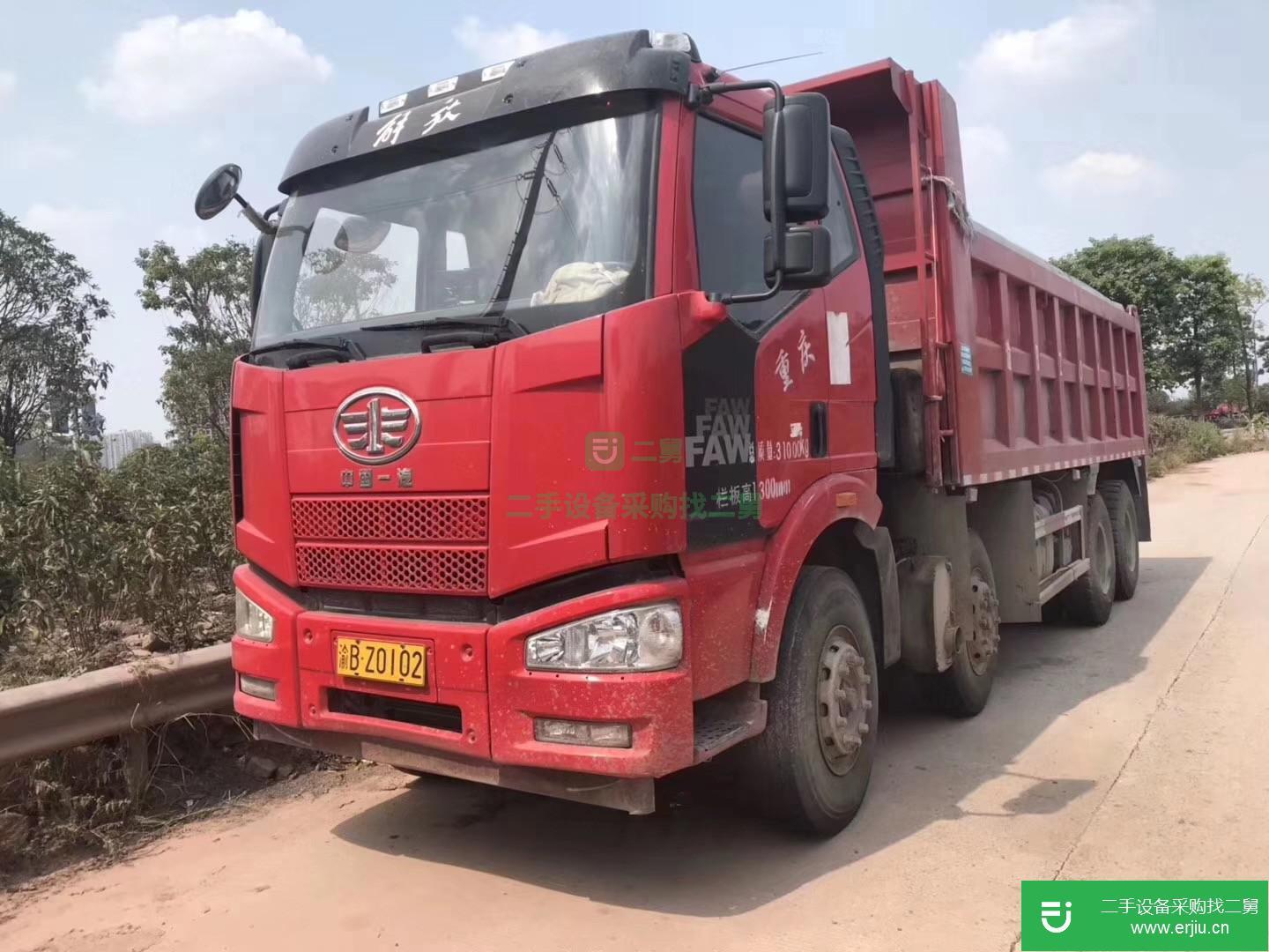廣東出售二手一汽解放J6P重卡自卸車