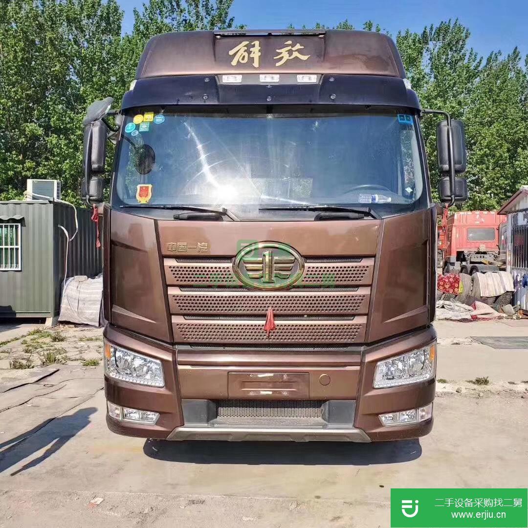 山東省出售二手一汽解放牽引車(chē)