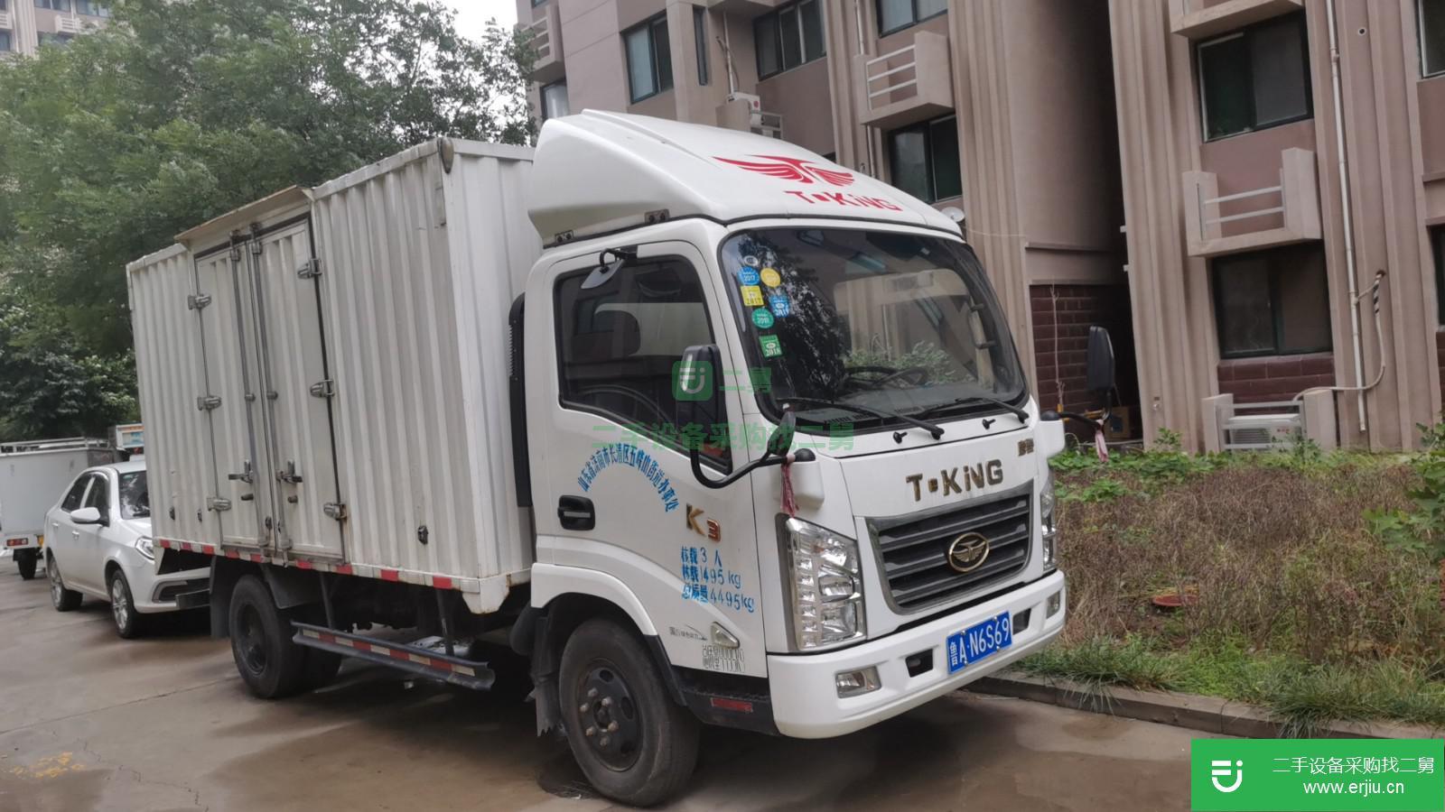 山東出售二手唐駿輕卡廂式載貨車