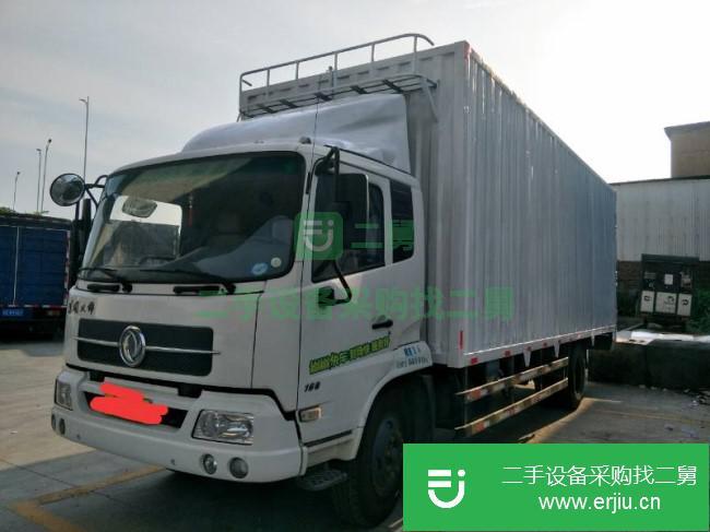 廣東出售二手東風(fēng)天錦160馬力廂式貨車