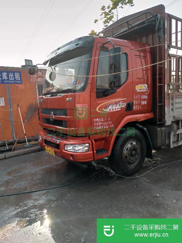 河南出售二手乘龍貨車6.8米高欄