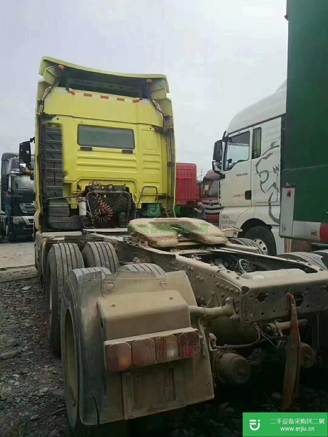 山東省出售二手重汽汕德卡牽引車