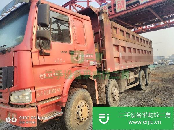 山東出售二手重汽豪沃自卸車