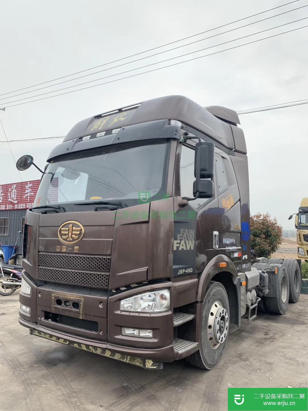 山東省出售二手一汽解放 j6p牽引車