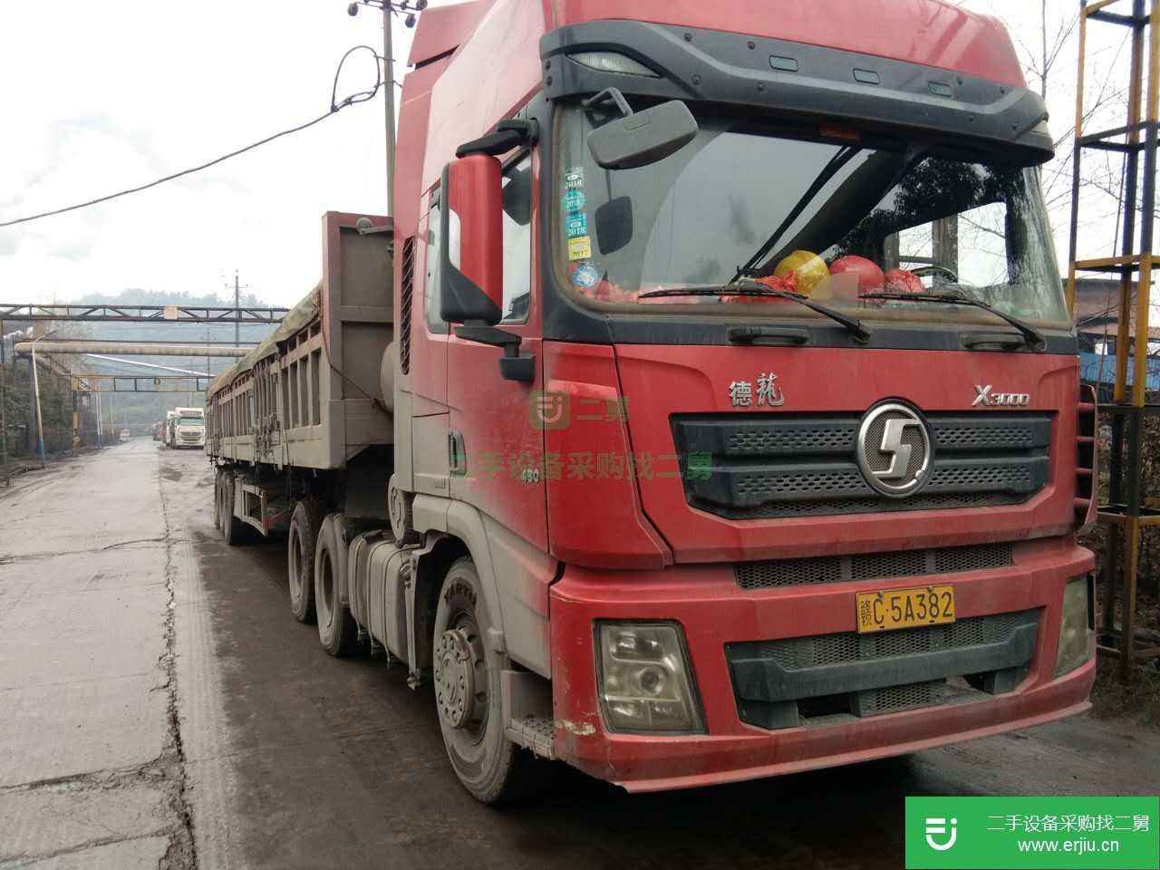江西出售二手陜汽德龍X3000半掛車