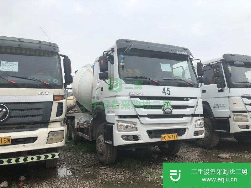 江西省出售二手重汽豪沃(HOWO)攪拌車