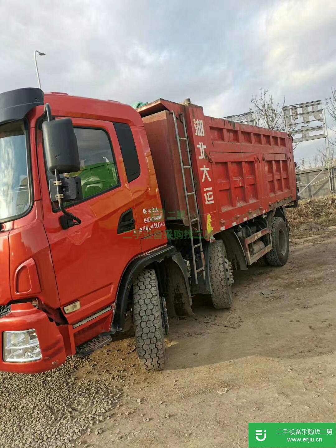 湖北出售二手大運重卡185馬力自卸車
