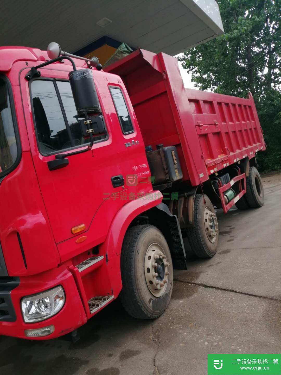 江西出售二手江淮格爾發200馬力自卸車