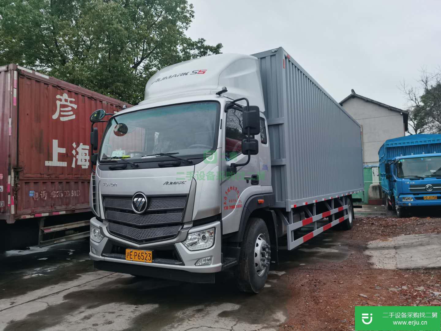 上海出售二手福田歐馬可210馬力貨車