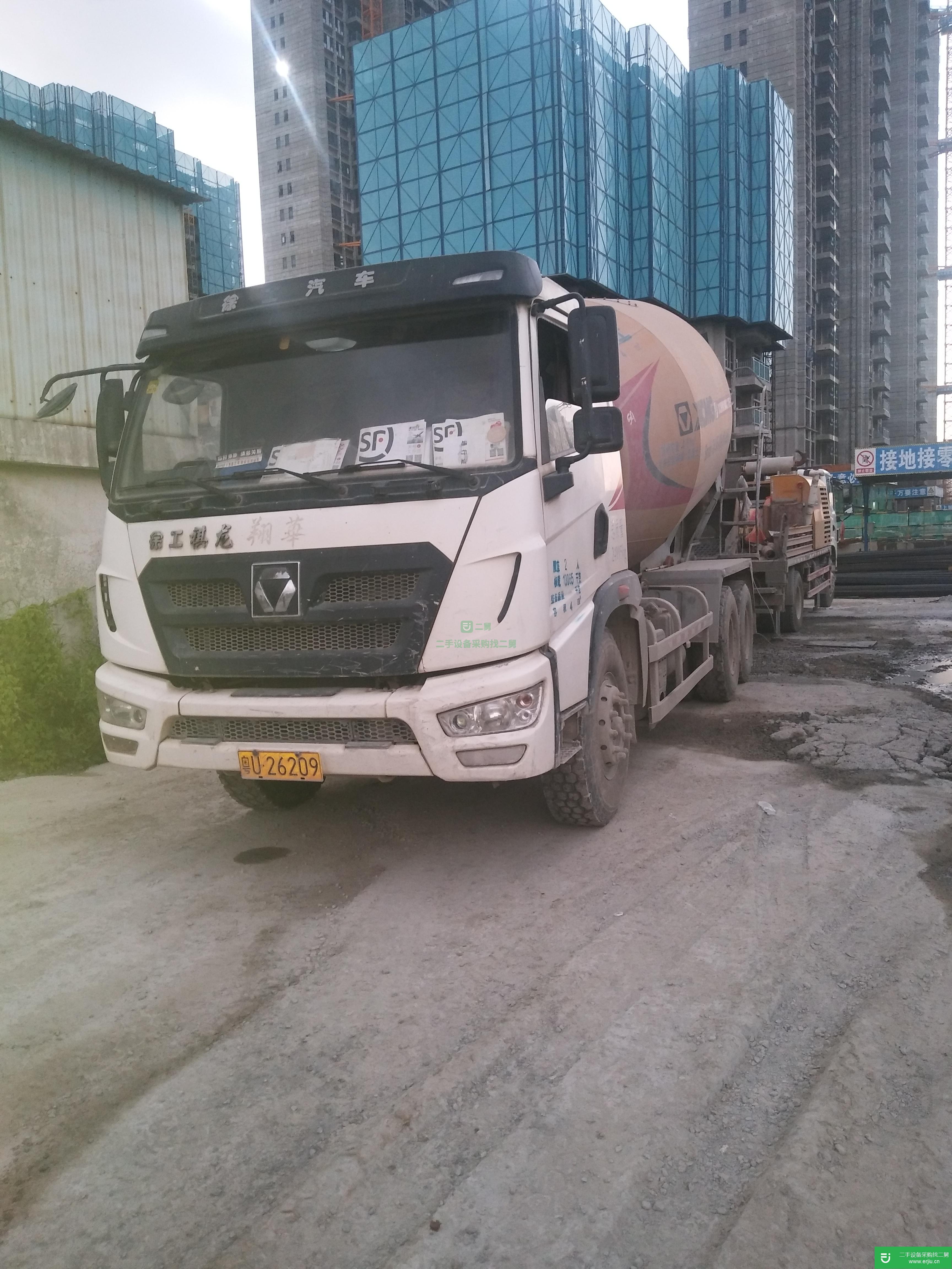 廣東出售二手徐工重卡攪拌車