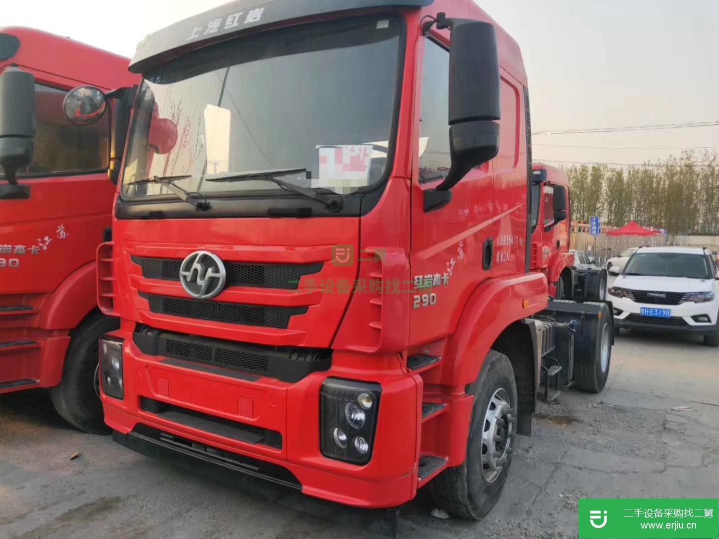 山東省出售二手上汽紅巖牽引車