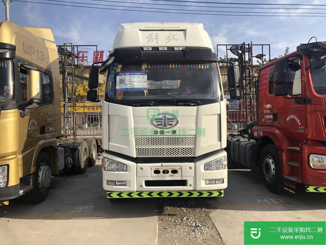 山東出售二手一汽解放J6P牽引車