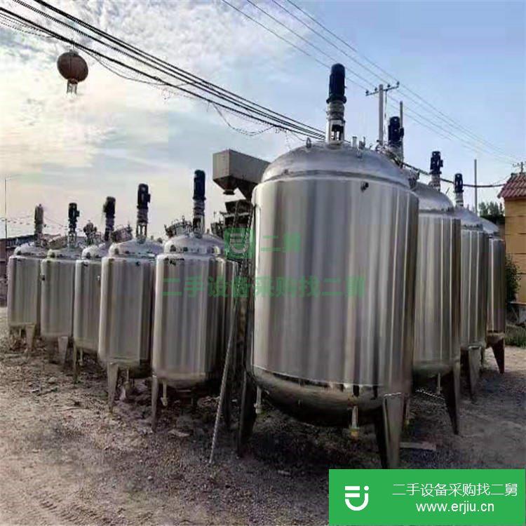 山東出售二手不銹鋼儲罐