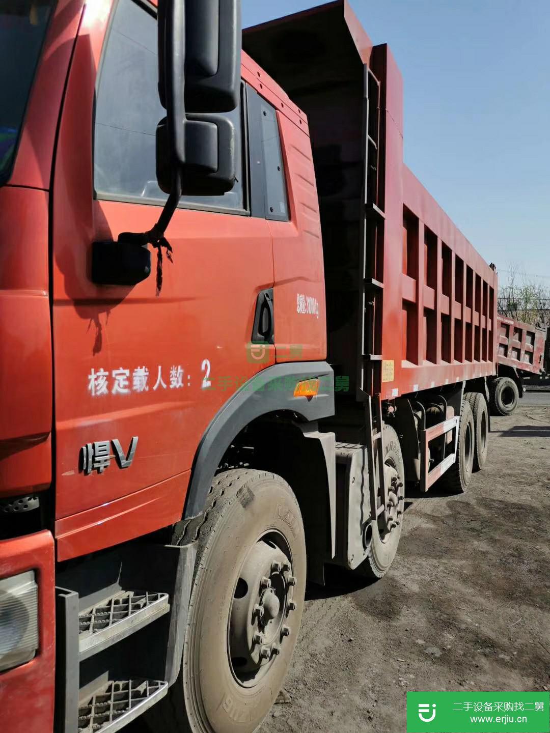 河北出售二手青島解放270馬力自卸車