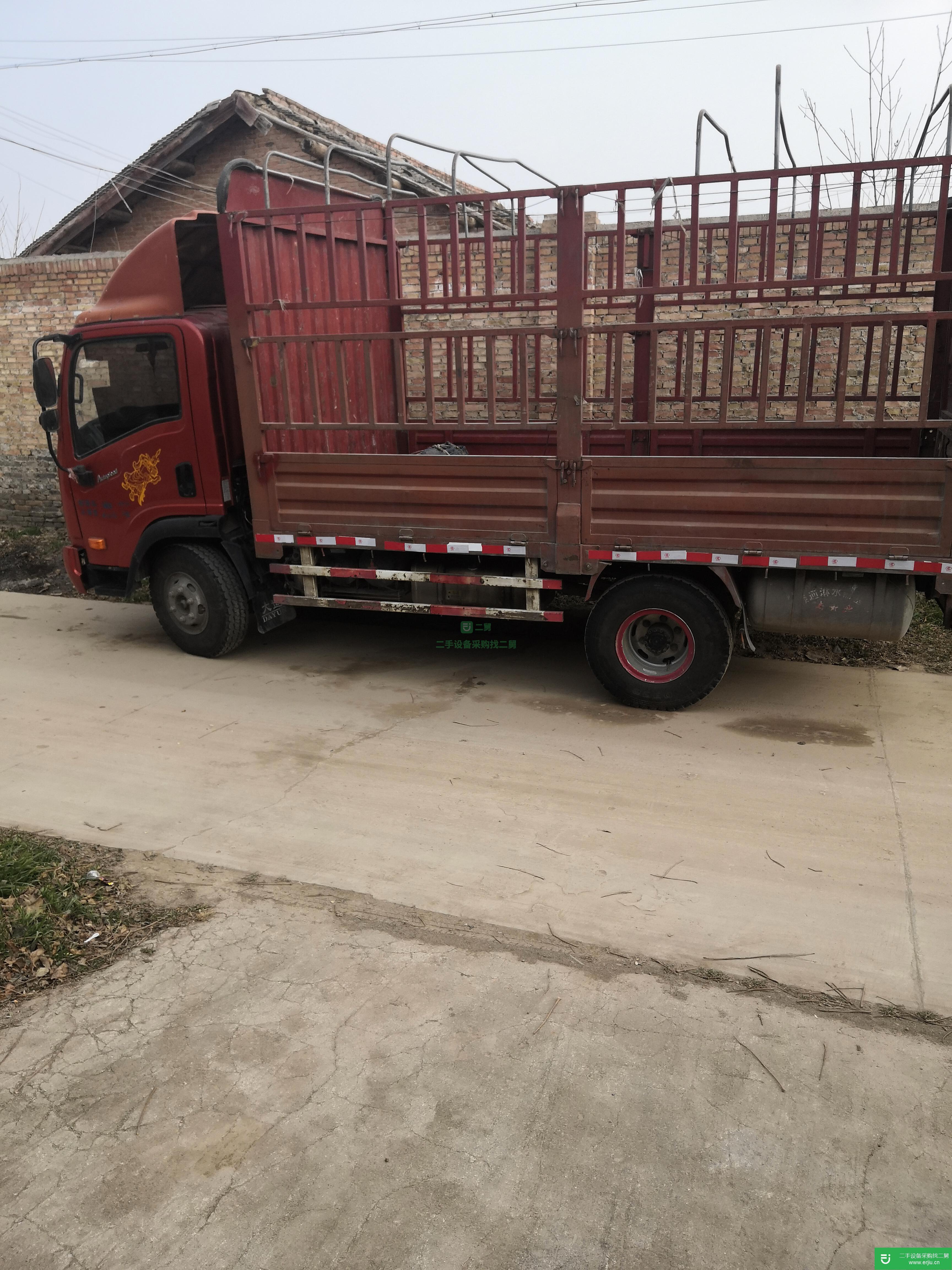 陜西出售二手大運輕卡170馬力貨車