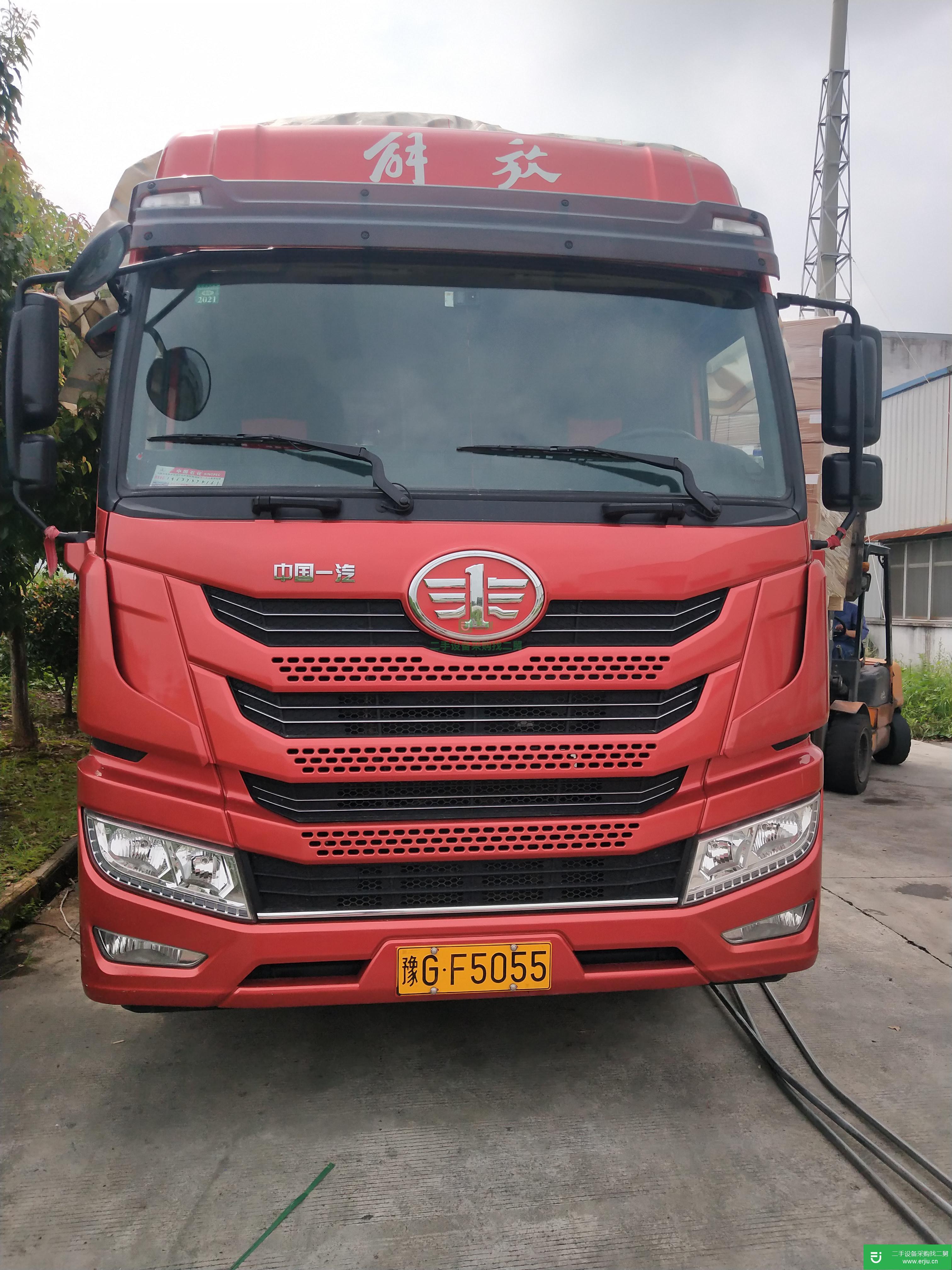 河南省出售二手青島解放載貨車