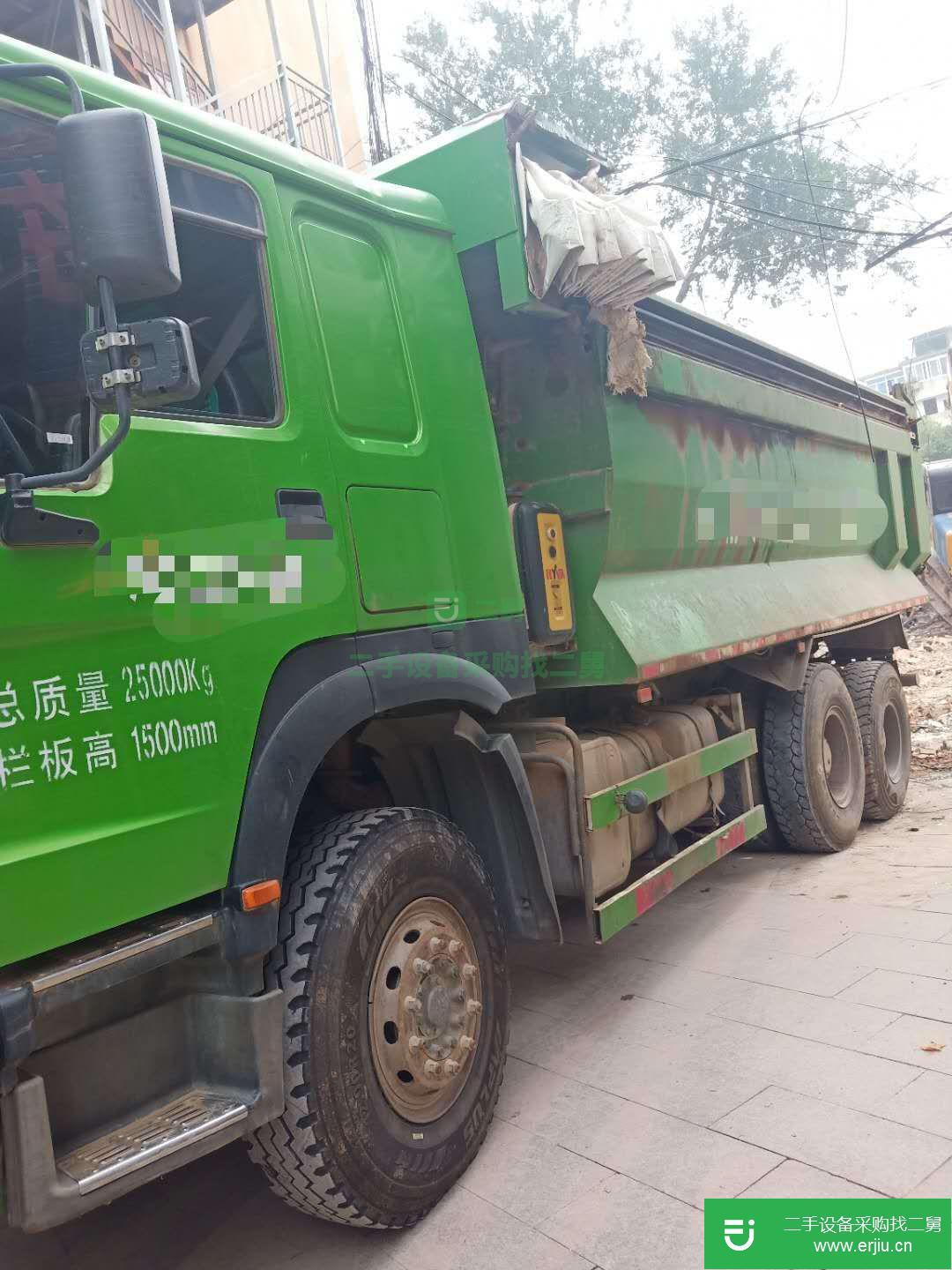 安徽出售二手重汽豪沃276馬力自卸車