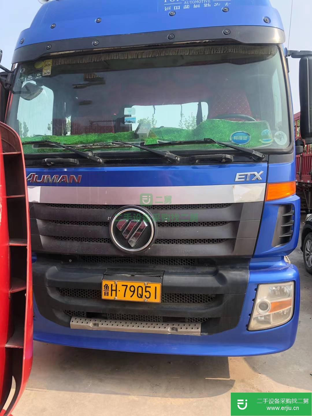 山東省出售二手福田歐曼牽引車